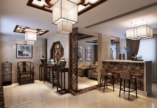 中式風(fēng)格六居室348平米100萬(wàn) 太湖錦繡坊裝修案例 蘇州房天下家居裝修網(wǎng)